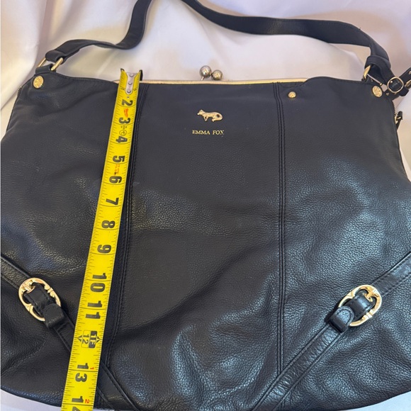Emma fox black leather purse - Picture 3 of 6